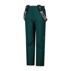 Dziecięcy kombinezon narciarski CMP. Czarne spodnie materiałowe dla dziewczynek CMP, na zimę, bez wzorów. Za 264.50 zł.