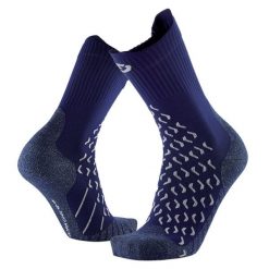 Skarpety trekkingowe doroslych Therm-ic Outdoor UltraCool Crew wysokosc goleni. Niebieskie skarpety damskie THERM-IC, bez wzorów, z materiału. Za 116.00 zł.