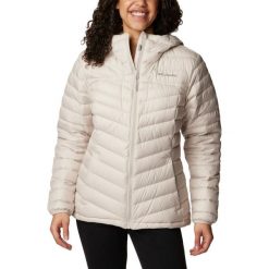 Kurtka sportowa damska Columbia Westridge Down Hooded Jacket. Brązowe kurtki sportowe damskie Columbia, s, bez wzorów, z materiału, z kapturem, trekkingowe. Za 549.99 zł.