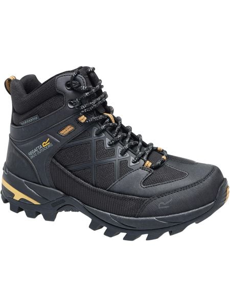 Męskie buty trekkingowe Samaris III. Czarne trekkingi męskie Regatta, trekkingowe. Za 320.50 zł.