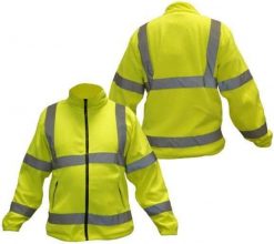 Consorte Męska bluza polarowa ostrzegawcza seledynowa L. Zielone bluzy męskie Consorte, l, bez wzorów, z polaru, bez kaptura. Za 92.00 zł.