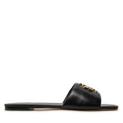 Klapki Tory Burch. Czarne klapki damskie Tory Burch, bez wzorów, bez obcasa. Za 1,169.00 zł.