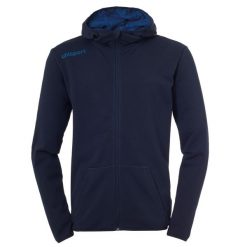 Bluza z kapturem Uhlsport Essential. Niebieskie bluzy męskie Uhlsport, l, bez wzorów, z kapturem. W wyprzedaży za 167.65 zł.