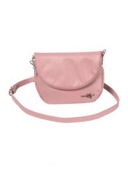 Torebka crossbody z rozszerzalną klapą – Dusty Rose 1,5L Meatfly. Czerwone torby na ramię damskie Meatfly, bez wzorów, z materiału, biznesowe, bez dodatków. Za 152.99 zł.