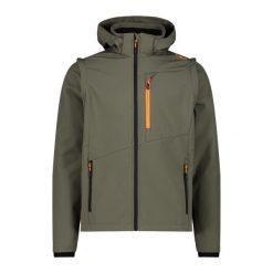 Softshellowa kurtka wodoodporna CMP. Niebieskie kurtki męskie CMP, xl, bez wzorów, z softshellu, klasyczne. Za 435.50 zł.