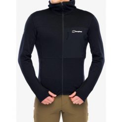 Bluza z kapturem męska Berghaus Ridge-Hiker Hoody. Czarne bluzy męskie Berghaus, m, bez wzorów, z kapturem. Za 654.49 zł.