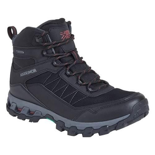 Buty trekkingowe męskie Karrimor Singletrack Mid. Czarne trekkingi męskie Karrimor, na jesień, za kostkę, trekkingowe. Za 379.99 zł.