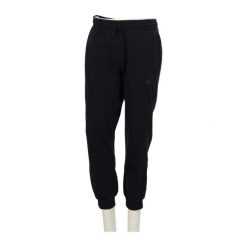 Second life - Spodnie dresowe damskie Jogger molleton czarne - Jak nowy. Czarne spodnie dresowe damskie Nike, l, bez wzorów, z dresówki. Za 122.16 zł.