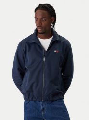 Tommy Jeans Kurtka przejściowa Essential DM0DM22720 Granatowy Regular Fit. Niebieskie kurtki męskie Tommy Jeans, l, bez wzorów, z jeansu, bez kaptura. Za 529.99 zł.