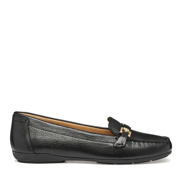 Mokasyny Geox. Czarne mokasyny damskie Geox. Za 367.99 zł.