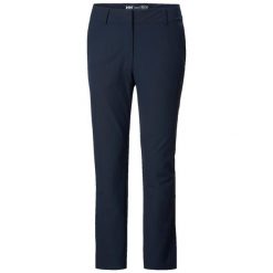 Spodnie narciarskie dla kobiet Helly Hansen QD. Niebieskie spodnie snowboardowe damskie Helly Hansen, na zimę, bez wzorów, sportowe, narciarskie. Za 360.00 zł.