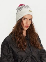 Eisbär Czapka Ziggy Os Pompon 30911 100 Biały. Białe czapki i kapelusze damskie Eisbar, na zimę, bez wzorów, z materiału. Za 279.99 zł.