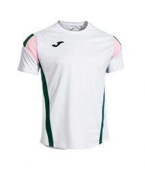 Koszulka męska Joma Montreal. Białe koszulki sportowe męskie Joma, m, bez wzorów, z materiału, bez kołnierzyka, bez ramiączek, na fitness i siłownię. Za 129.99 zł.