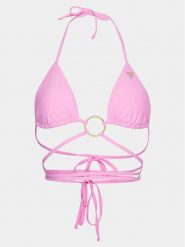 Guess Góra od bikini E4GJ45 MC04R Różowy. Czerwone bikini damskie Guess, xl, z aplikacjami. Za 159.99 zł.
