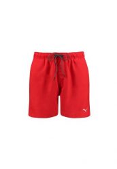 Kąpielówki męskie Puma Mid Shorts. Czerwone kąpielówki męskie Puma, m, bez wzorów, z materiału, do pływania. Za 152.99 zł.