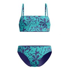 Strój pływacki dwuczęściowy damski Speedo Printed Adjustable Thinstrap. Zielone bikini damskie Speedo, xs, bez wzorów. Za 159.99 zł.