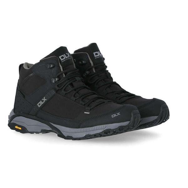 Dlx Renton - Męskie buty Dlx czarne. Czarne trekkingi męskie Trespass, trekkingowe. Za 561.99 zł.