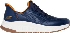 Skechers Buty męskie Skechers Bobs Squad 4 Direct Step granatowe 118424 NVY 42. Buty sportowe męskie Skechers, bez zapięcia. Za 397.09 zł.