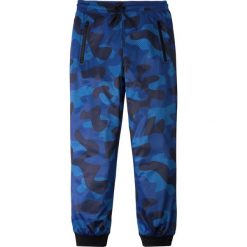 Spodnie sportowe funkcyjne, oddychające i szybko schnące bonprix niebieski wzorzysty. Spodnie sportowe dla chłopców marki bonprix. Za 37.99 zł.
