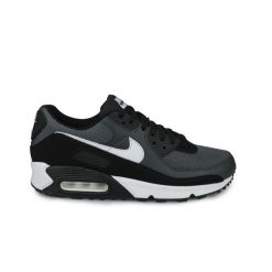 Buty Mężczyzna Nike Air Max 90 szary. Białe eleganckie półbuty Nike, z materiału, eleganckie, bez zapięcia. Za 743.00 zł.