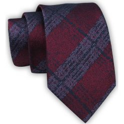 Krawat Alties (7 cm) - Elegancki i Stonowany Wzór. Czerwone krawaty i muchy Alties, bez wzorów, z tkaniny, eleganckie. Za 49.00 zł.