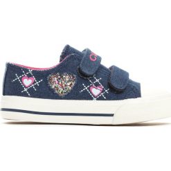 Granatowe Trampki Sweet Heart. Buty sportowe dziewczęce marki Born2be. Za 39.99 zł.