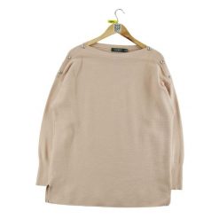 Second life - Damski różowy sweter - Stan dobry. Czerwone swetry damskie Ralph Lauren, bez wzorów, bez kołnierzyka, bez ramiączek, bez kaptura. Za 106.46 zł.