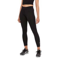 Leginsy damskie Treningowe Nike NSW Essentials 7/8. Czarne legginsy damskie Nike, s, bez wzorów, na fitness i siłownię. Za 237.00 zł.