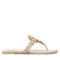 Japonki Tory Burch. Klapki damskie Tory Burch, bez wzorów, bez obcasa. Za 809.99 zł.