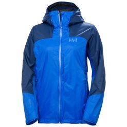 Damska kurtka turystyczna Helly Hansen Verglas 2L Shell. Niebieskie kurtki damskie Helly Hansen, l, bez wzorów, bez kaptura. Za 1,045.50 zł.