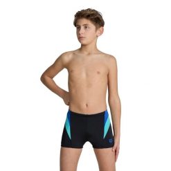 Szorty Kąpielowe Arena Boy's Starfish Swim Short. Czarne kąpielówki dla chłopców Arena, bez wzorów. Za 59.99 zł.