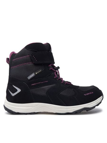 Treksta Śniegowce J Arrow Gtx High 1720559 076 Czarny. Czarne buty zimowe dziewczęce Treksta, bez wzorów, z materiału, bez zapięcia. Za 439.99 zł.