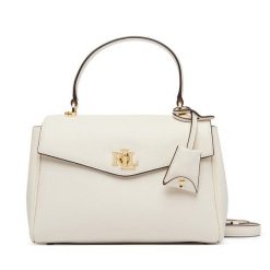 Torebka LAUREN RALPH LAUREN. Białe torebki do ręki damskie Lauren Ralph Lauren, bez wzorów, klasyczne, bez dodatków. Za 1,799.00 zł.