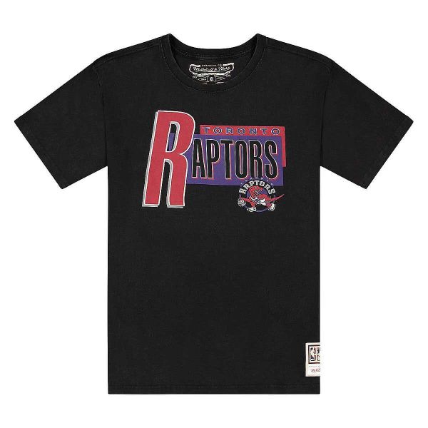 Koszulka Toronto Raptors. Czarne koszulki sportowe męskie Mitchell & Ness, bez wzorów, bez kołnierzyka, bez ramiączek, do koszykówki. Za 217.00 zł.