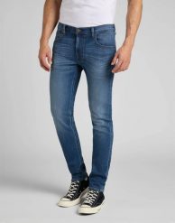 Męskie Spodnie Jeansowe Lee Luke Fresh 112318933, W34 L34. Niebieskie spodnie materiałowe męskie Lee, l, bez wzorów, z denimu. Za 229.99 zł.