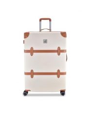 Semi Line Walizka duża T5670-4 Biały. Białe walizki męskie Semi-line, bez wzorów, z tworzywa sztucznego, duże. Za 339.99 zł.