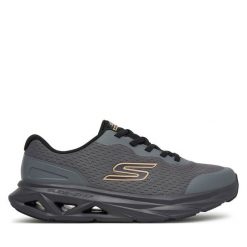 Buty do biegania Skechers. Szare buty sportowe męskie Skechers, bez zapięcia, do biegania. Za 319.99 zł.