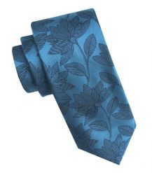 Elegancki i Modny Męski Krawat - Angelo di Monti - Niebieski w Kwiaty. Niebieskie krawaty i muchy Angelo di Monti, bez wzorów, z tkaniny, eleganckie. Za 45.00 zł.