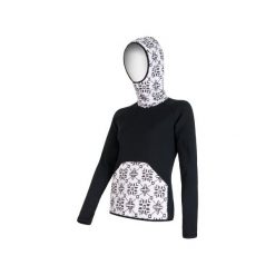 Sensor Bluza Z Kapturem Tecnostretch Black S. Czarne bluzy damskie Sensor, z materiału. Za 319.00 zł.