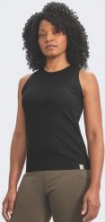Craft Koszulka Carhartt Tencel Fiber Tank BLACK. Czarne t-shirty damskie Craft, bez wzorów, bez kołnierzyka. Za 105.42 zł.
