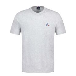 Koszulka Le Coq Sportif Essentiels N°2. Szare koszulki sportowe męskie le coq sportif, s, bez wzorów, z materiału, bez kołnierzyka, bez ramiączek, na fitness i siłownię. Za 150.50 zł.