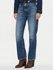 Guess Jeans Jeansy W4YA98 D5FC1 Granatowy Regular Fit. Niebieskie jeansy damskie Guess Jeans. Za 229.99 zł.