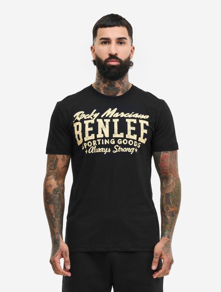 T-shirt Benlee Retro Logo. Czarne t-shirty męskie BENLEE, s, bez wzorów, z bawełny, retro, bez kołnierzyka. Za 132.50 zł.