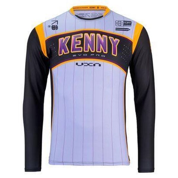 Koszulka z długim rękawem Kenny Evo-Pro. Białe bluzy męskie KENNY, bez wzorów, bez kaptura. Za 277.50 zł.