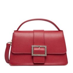 Torebka Nine West. Czerwone torebki do ręki damskie Nine West, bez wzorów, klasyczne, bez dodatków. Za 199.99 zł.