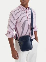 Beverly Hills Polo Club Saszetka CWBEO-BHPC-L-018-07 Granatowy. Niebieskie saszetki męskie Beverly Hills Polo Club, z materiału. Za 149.99 zł.