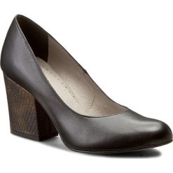 Półbuty SERGIO BARDI - Alina FW127286817LM 101. Czarne półbuty damskie Sergio Bardi, ze skóry. W wyprzedaży za 189.00 zł.