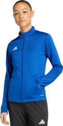 Bluza damska adidas Entrada 26 Track niebieska JZ6594 XS. Niebieskie bluzy damskie Adidas, xs, bez wzorów, bez kaptura. Za 178.99 zł.