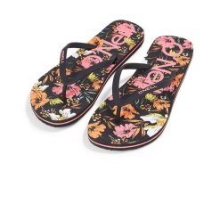 Japonki damskie O'Neill Profile Graphic Sandals - różowo-pomarańczowe, Rozmiar buta 39. Brązowe klapki damskie O'Neill, bez wzorów, bez obcasa. Za 104.99 zł.