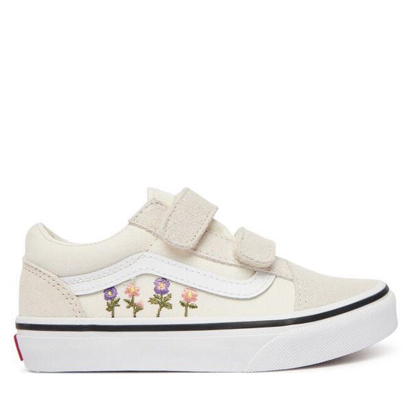 Tenisówki Vans. Brązowe trampki i tenisówki dziewczęce Vans, bez wzorów, bez zapięcia. Za 233.99 zł.